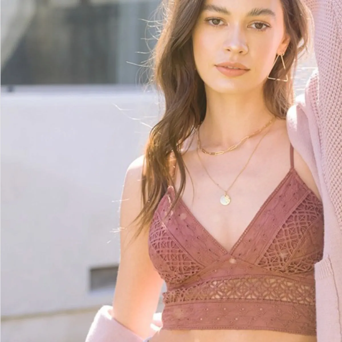 Raquel Blush Bralette