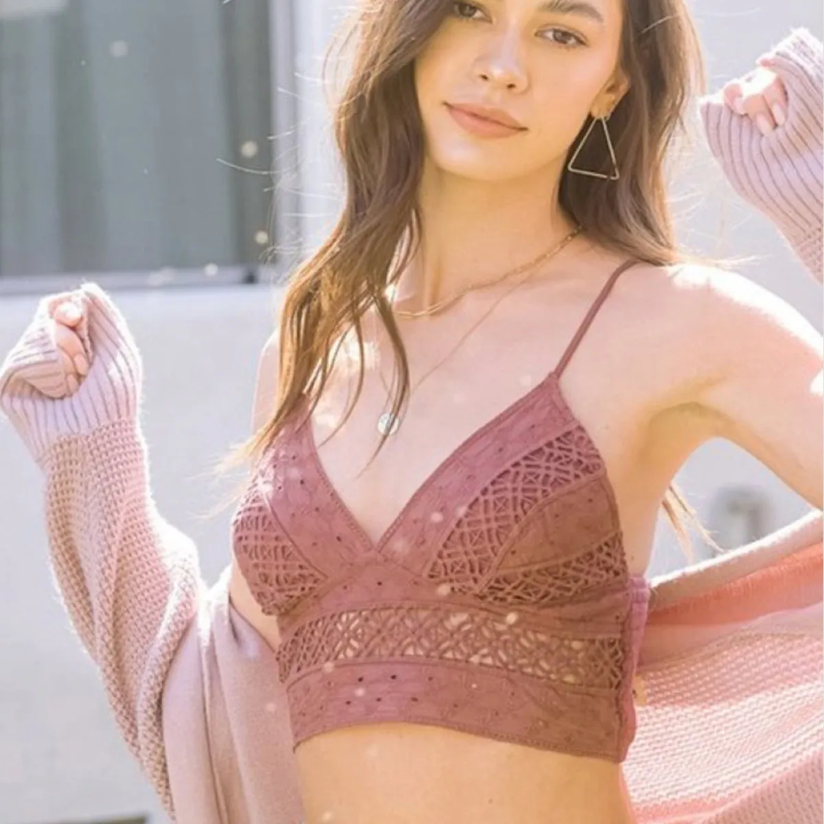 Raquel Blush Bralette