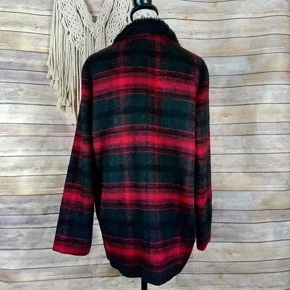 Revolve | Jack By BB Dakota Rydell Red Plaid Coat