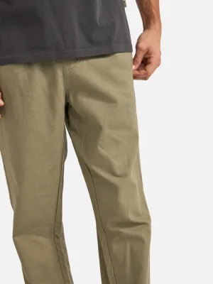 Rhythm Linen Jam Pant - Olive