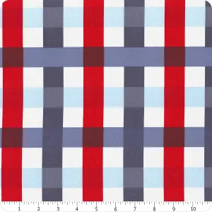 Riley Blake Picadilly Buffalo Plaid White C11896