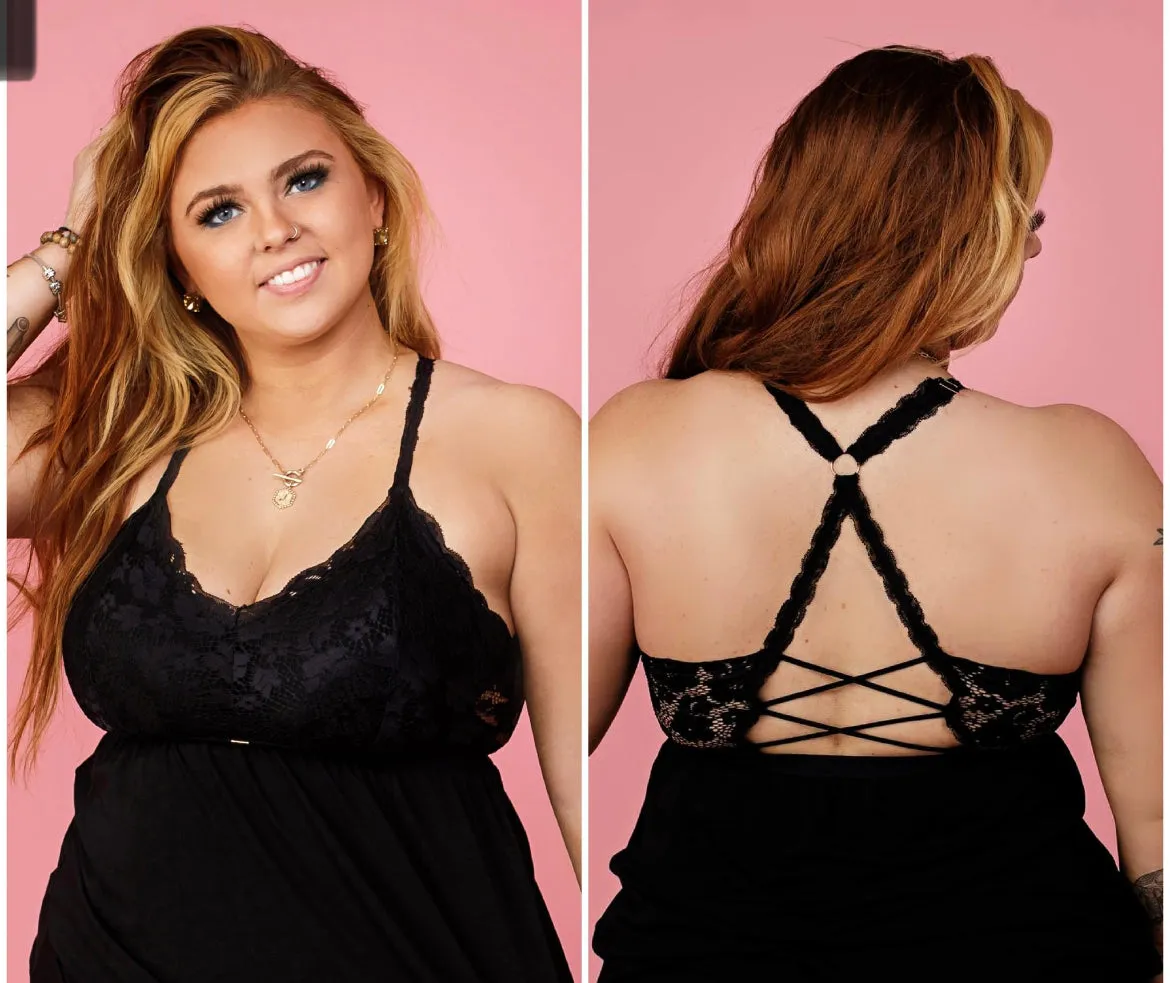 Roxy Bralette Lace Tank