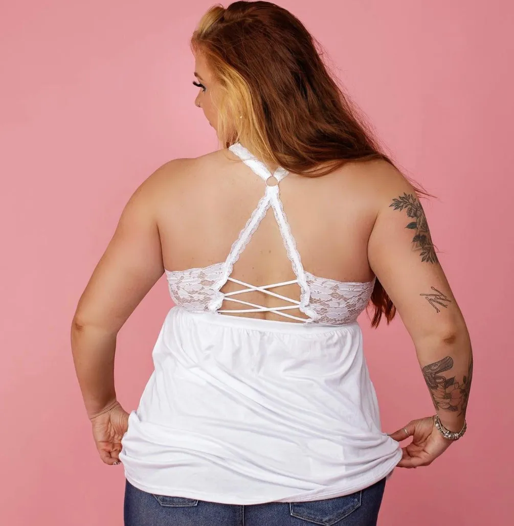 Roxy Bralette Lace Tank