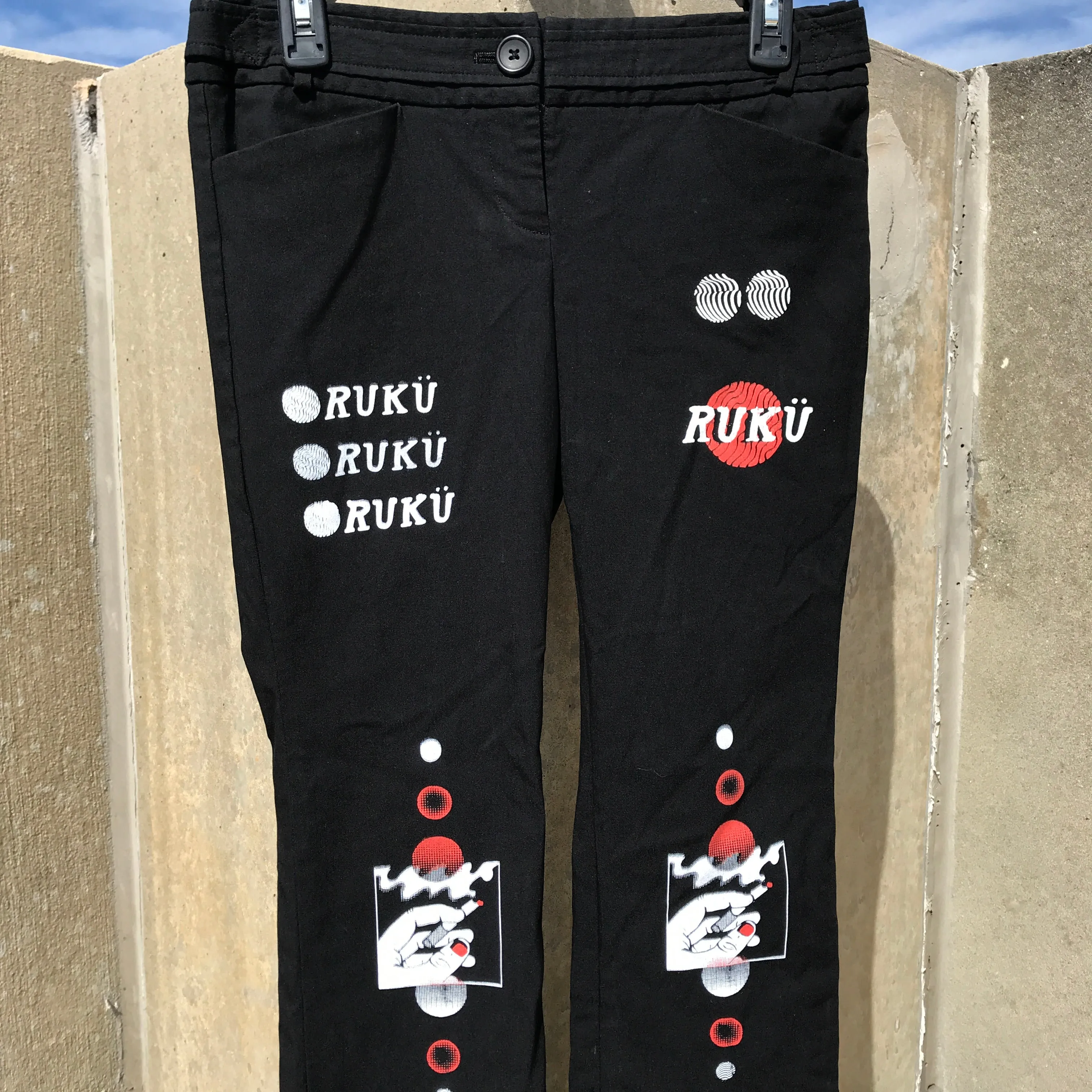 RUKU ROSE PANTS 01