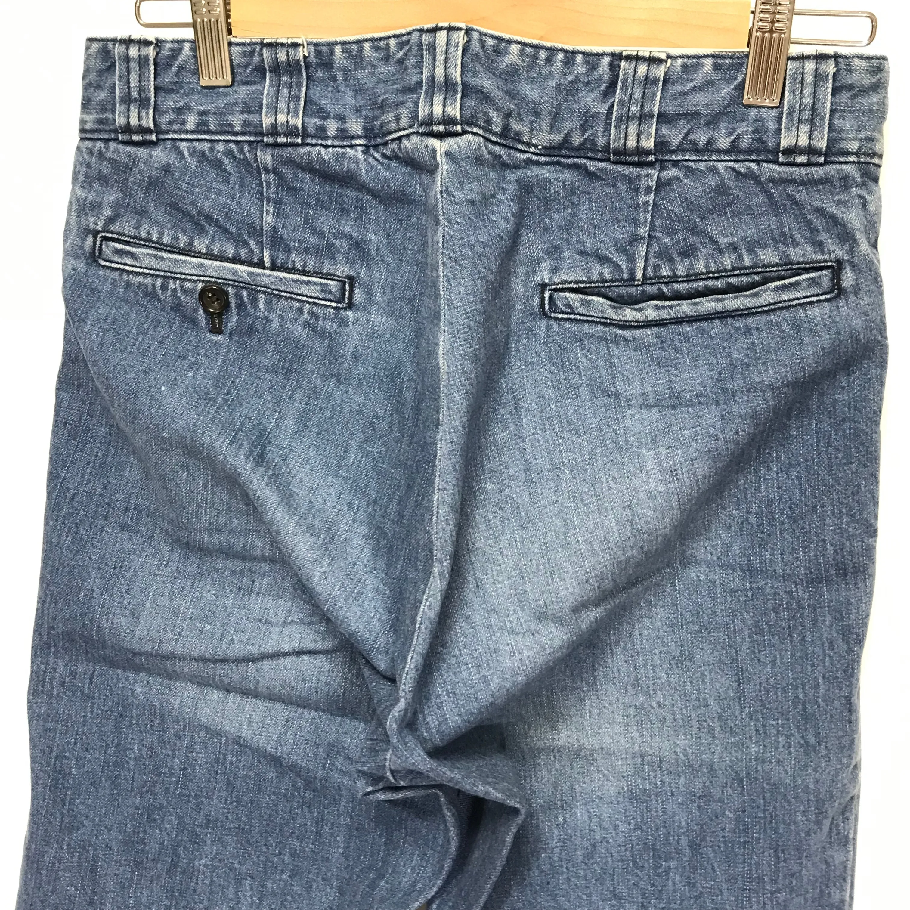 [S] DS! Visvim 12SS Woolworth Denim Pants Lt Blue