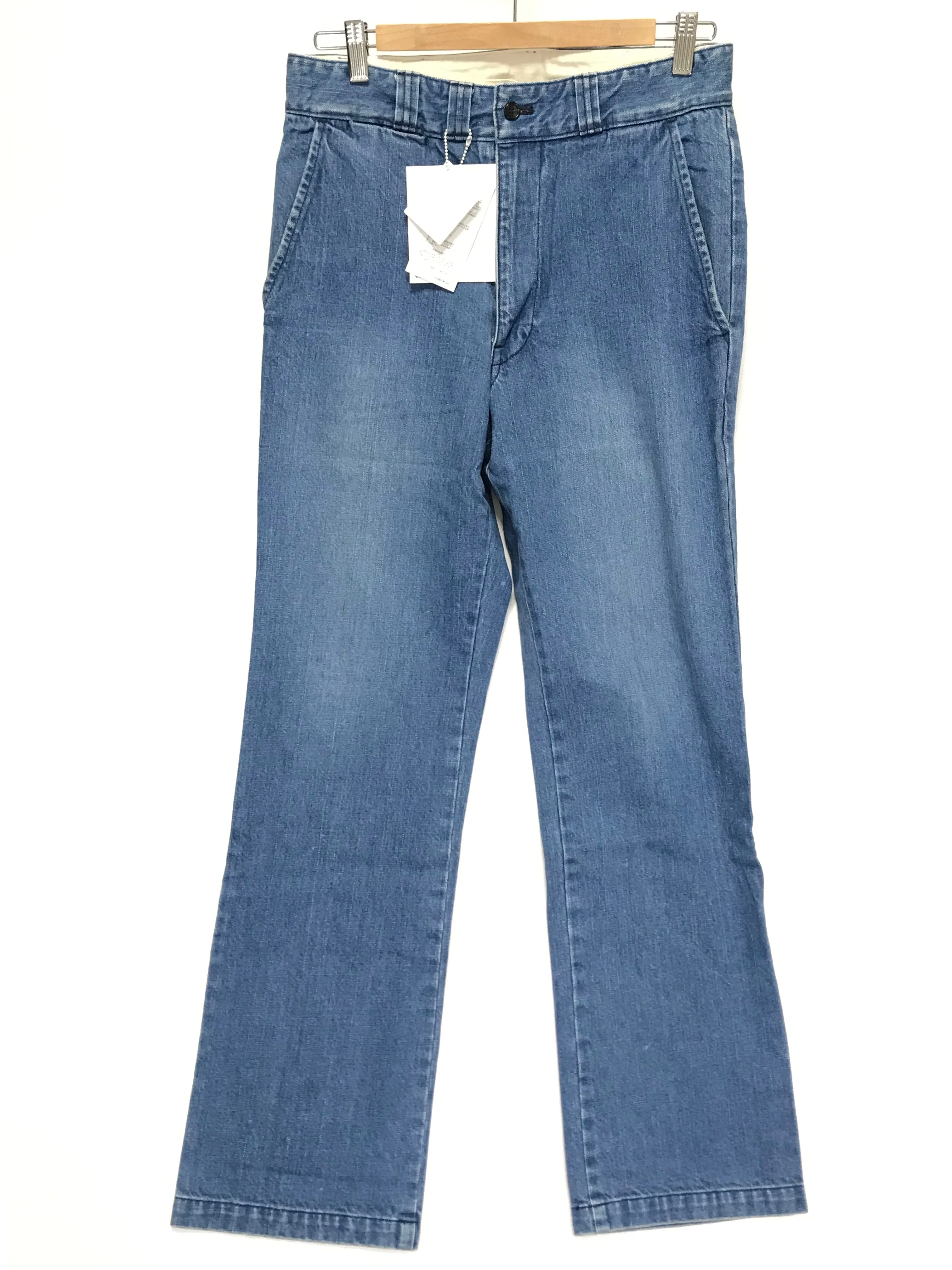 [S] DS! Visvim 12SS Woolworth Denim Pants Lt Blue