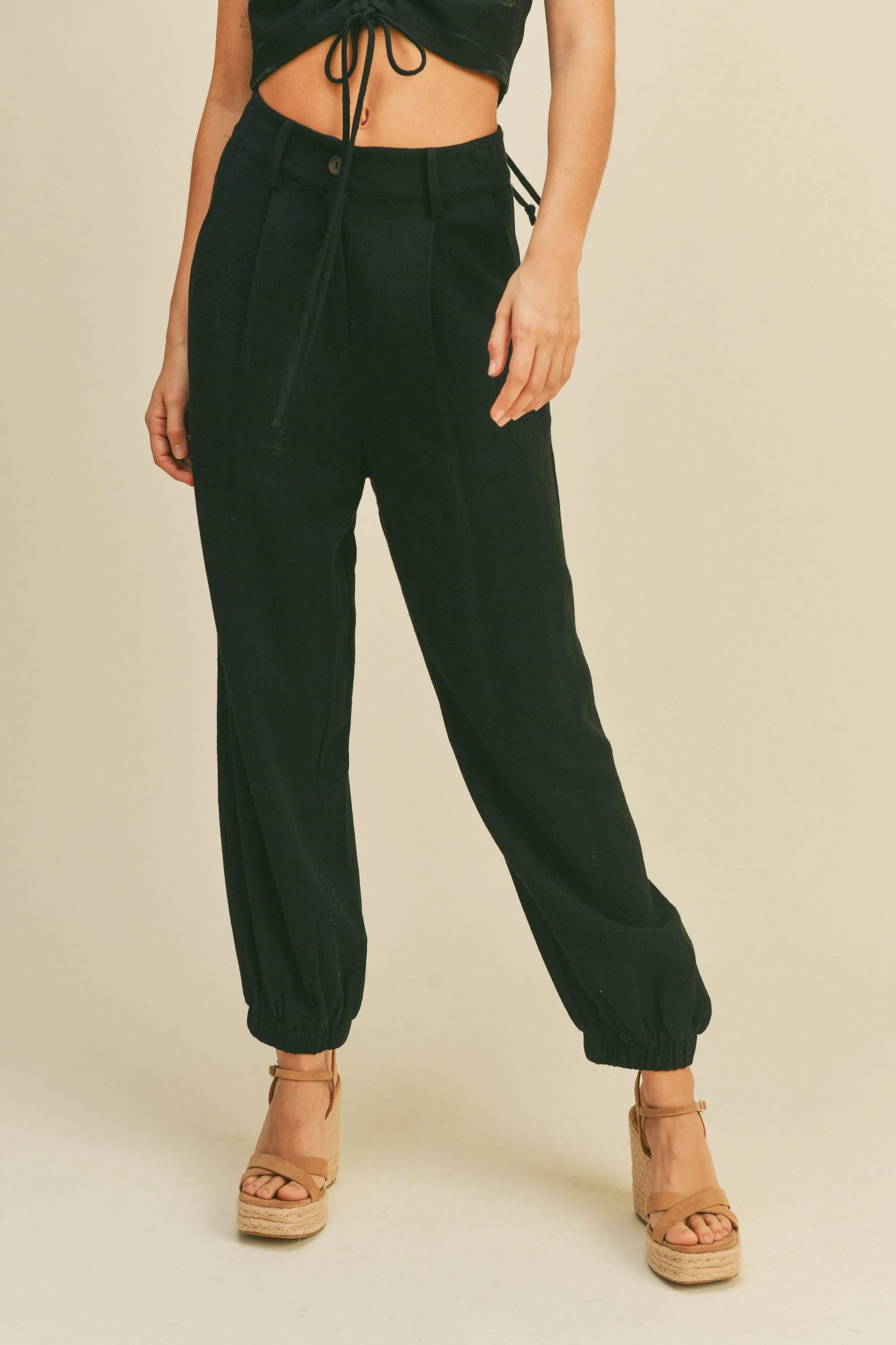 Sadie Linen Cargo Pants