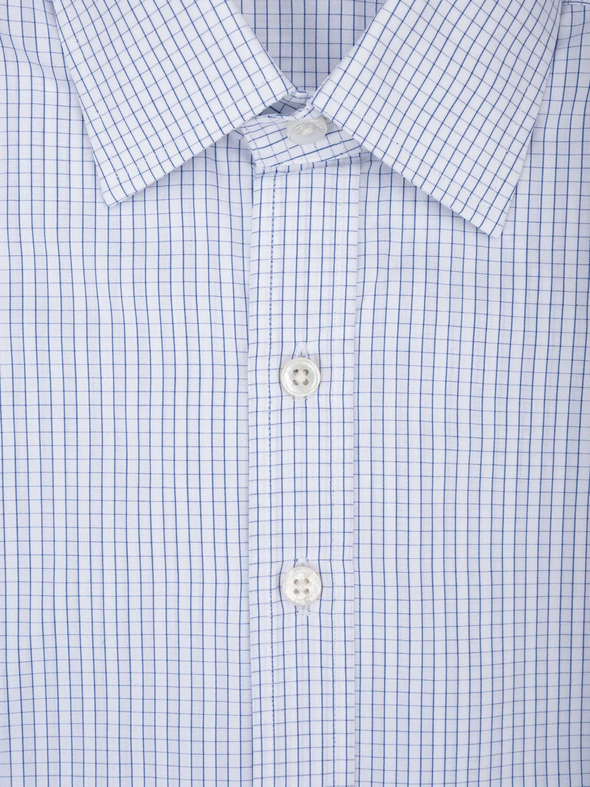 Sale Cabinet Shirt 01 blue white check