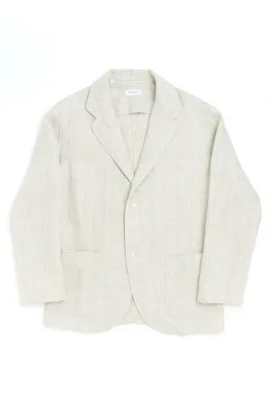 Salvatore Piccolo Jacket Chiaia KS96 Herringbone Linen