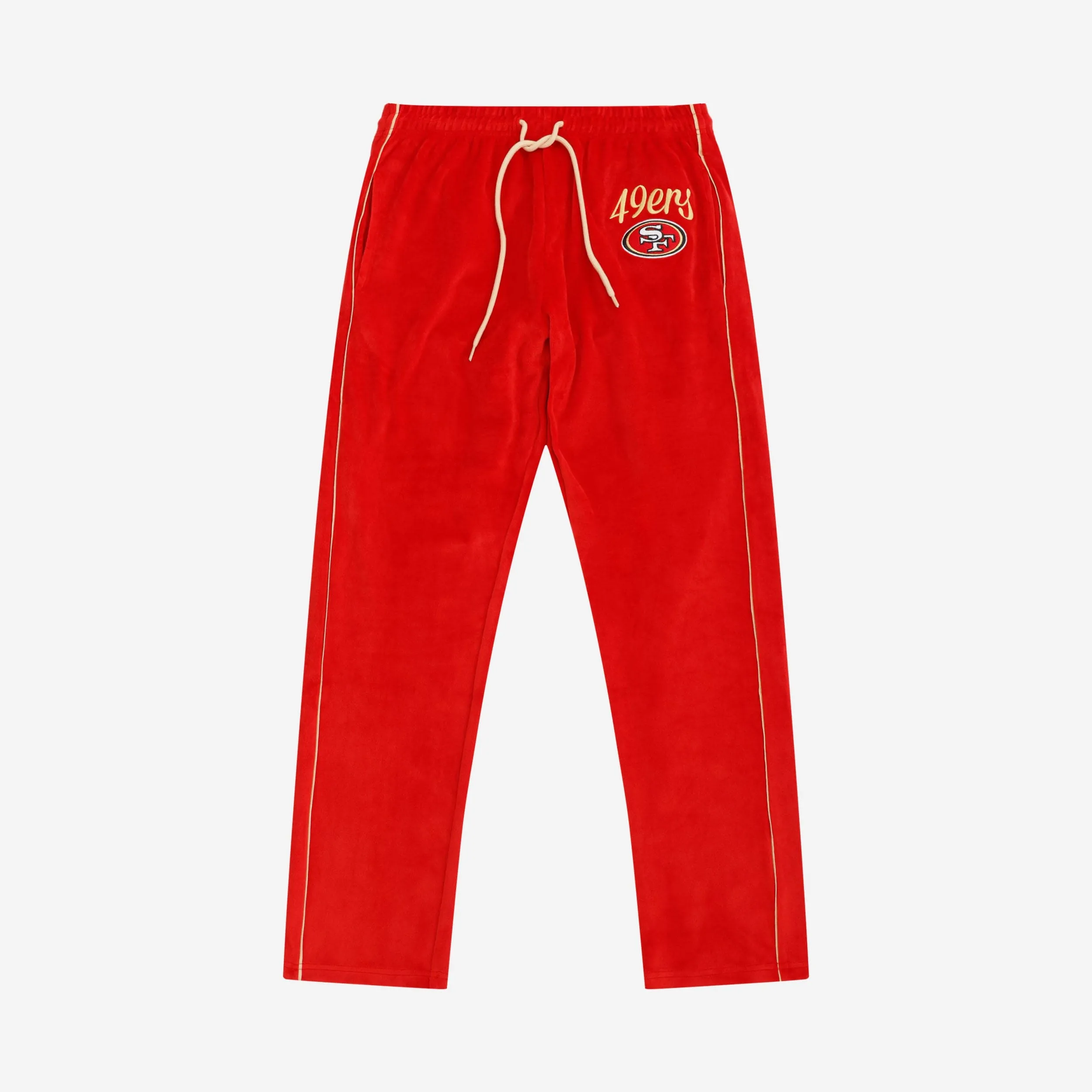 San Francisco 49ers Womens Velour Pants