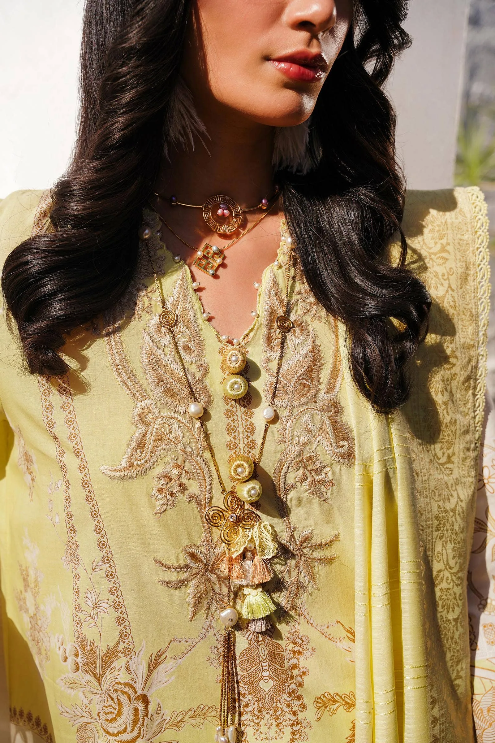 SANA SAFINAZ | Muzlin Spring'24 vol-1  | M241-018A-3CM