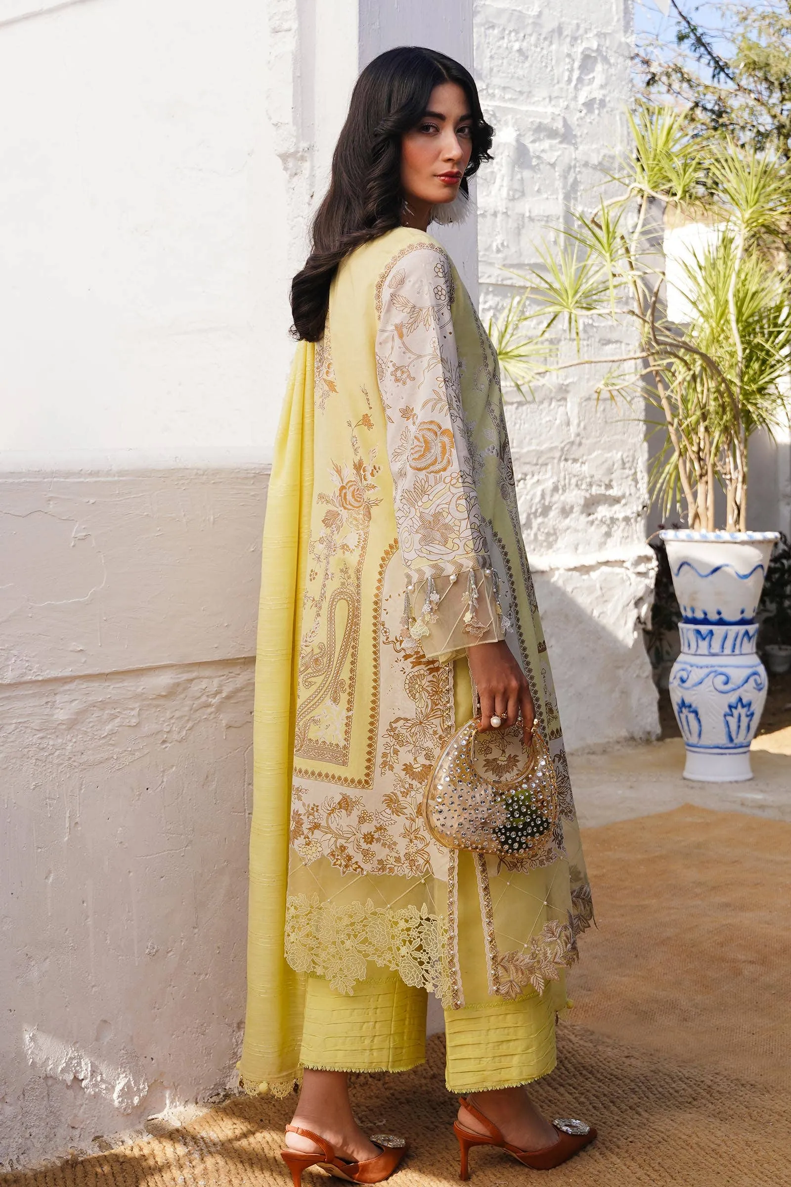 SANA SAFINAZ | Muzlin Spring'24 vol-1  | M241-018A-3CM