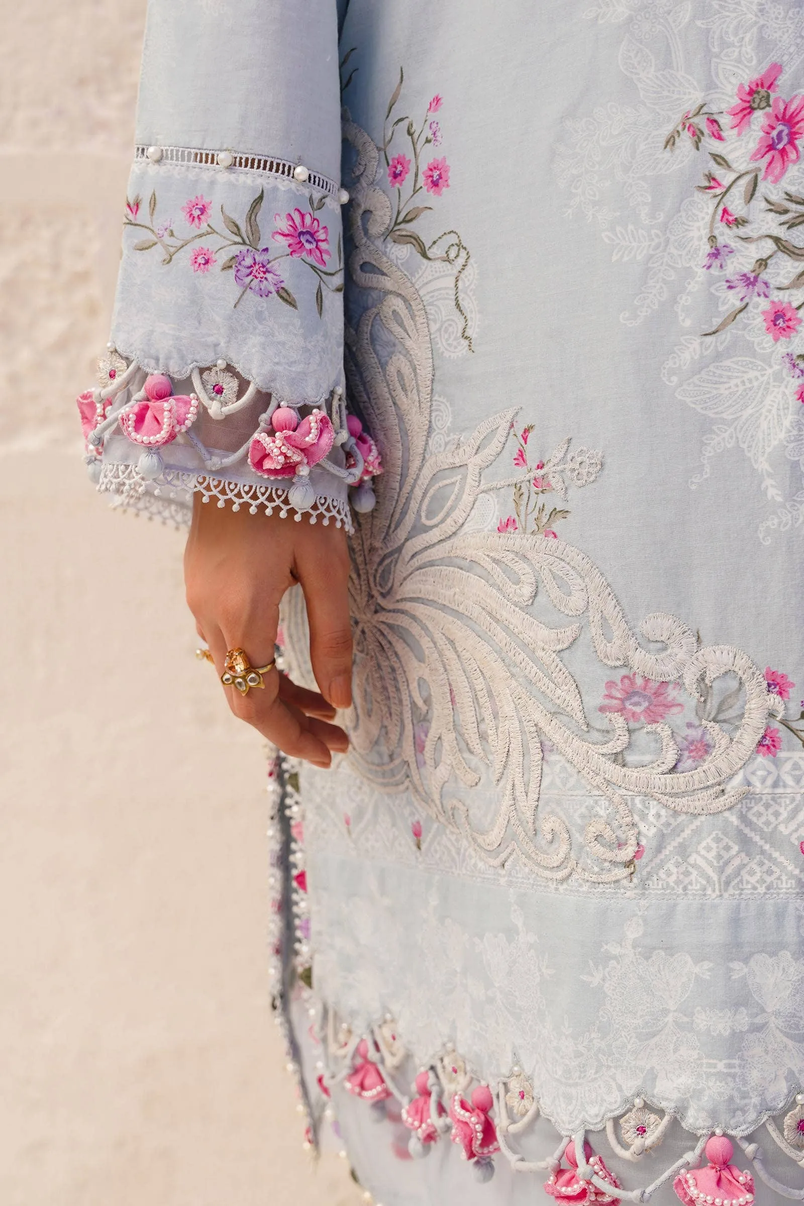 SANA SAFINAZ | Muzlin Spring'24 vol-1  | M241-019B-3CI