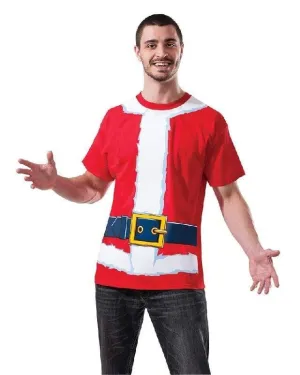 Santa Novelty Christmas T-Shirt