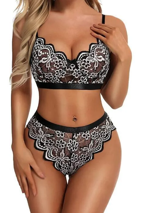 Scallop Lace Bra & Panty Set
