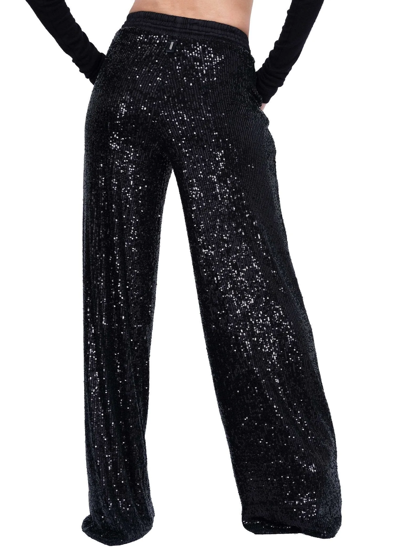 Sequin Wide Leg Pants