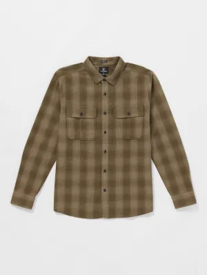 Shadowstone Flannel Long Sleeve Shirt - Dark Earth