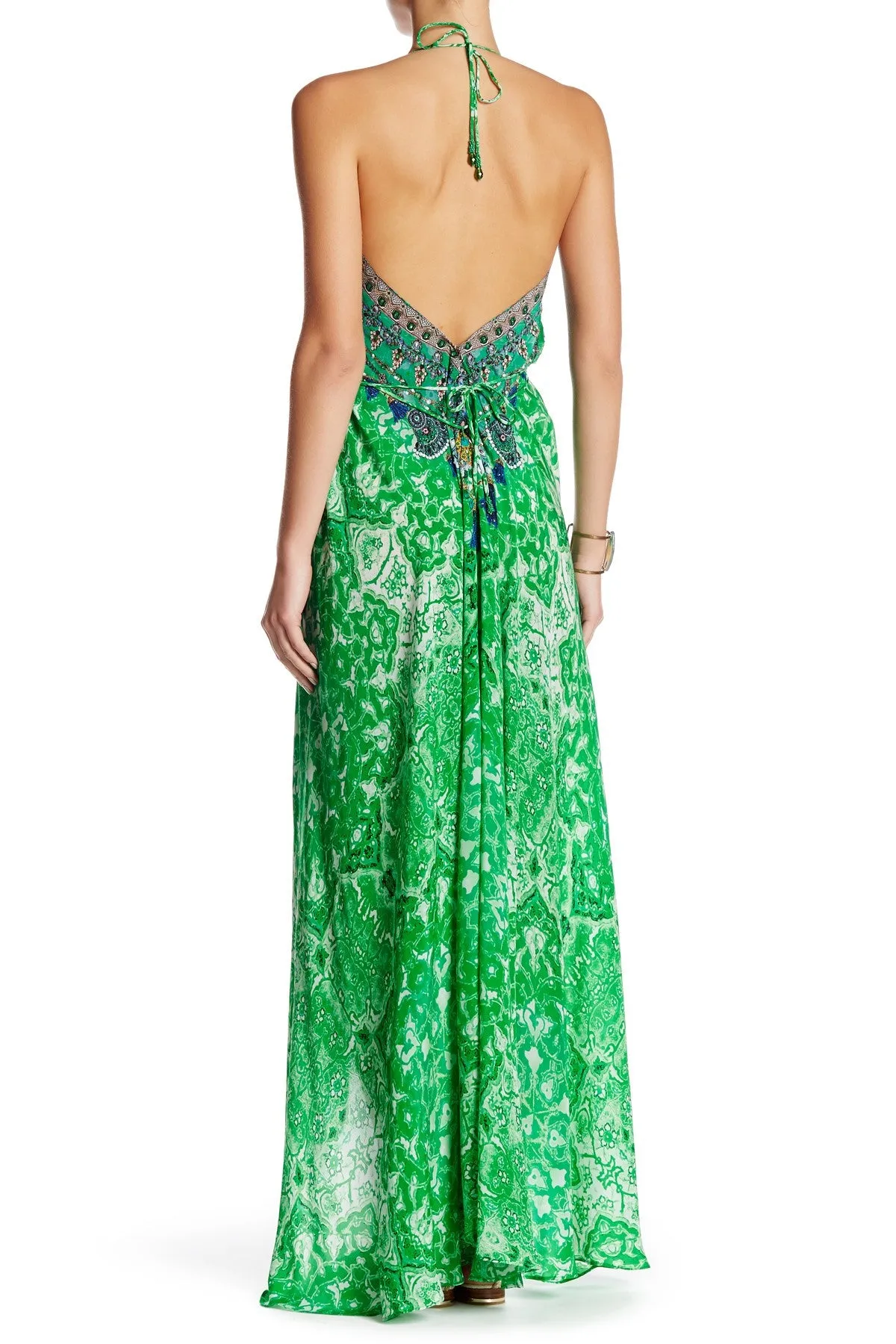 Shahida Parides Persian Princess 3-Way Style Dress in Green