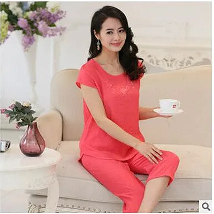 Short Sleeve Pajamas For Women