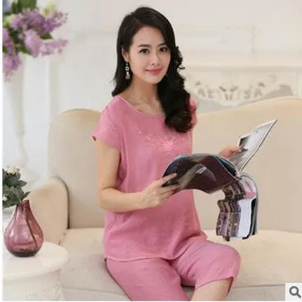 Short Sleeve Pajamas For Women