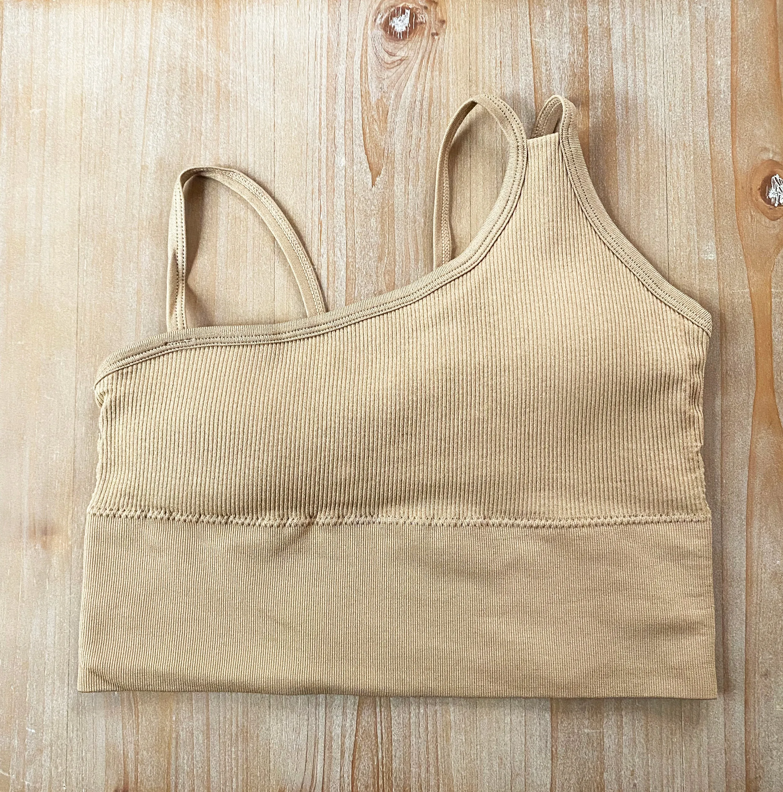 Shoulder Strap Crop Top