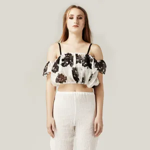 Silk Floral Top