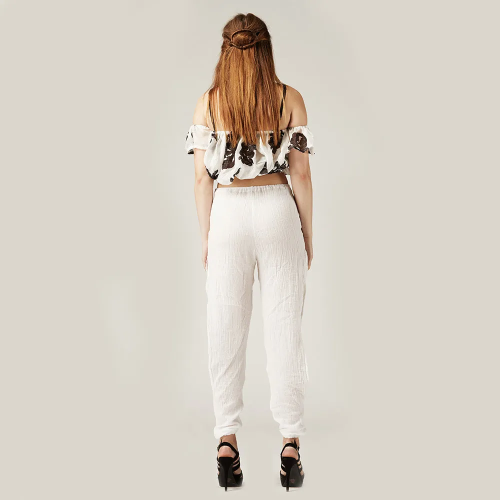Silk Floral Top