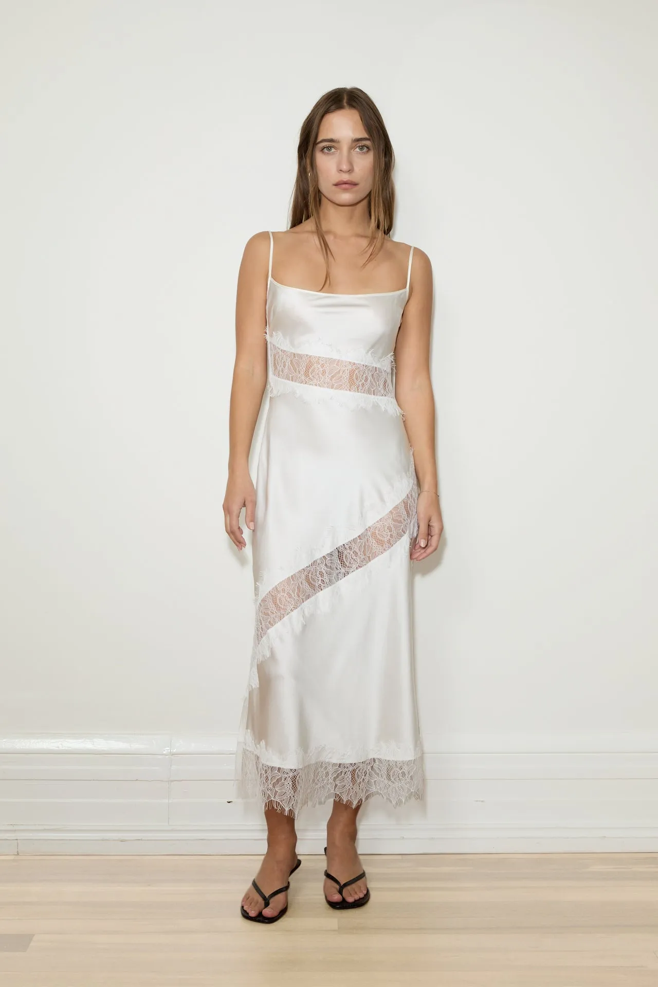 Silk Lace Midi