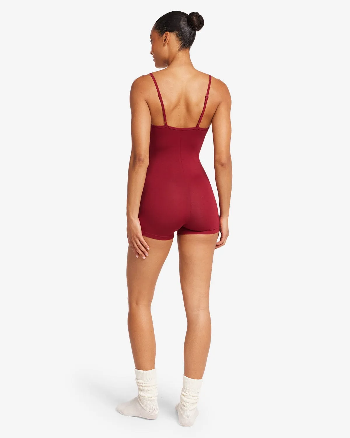 Sleep Romper | Cherry
