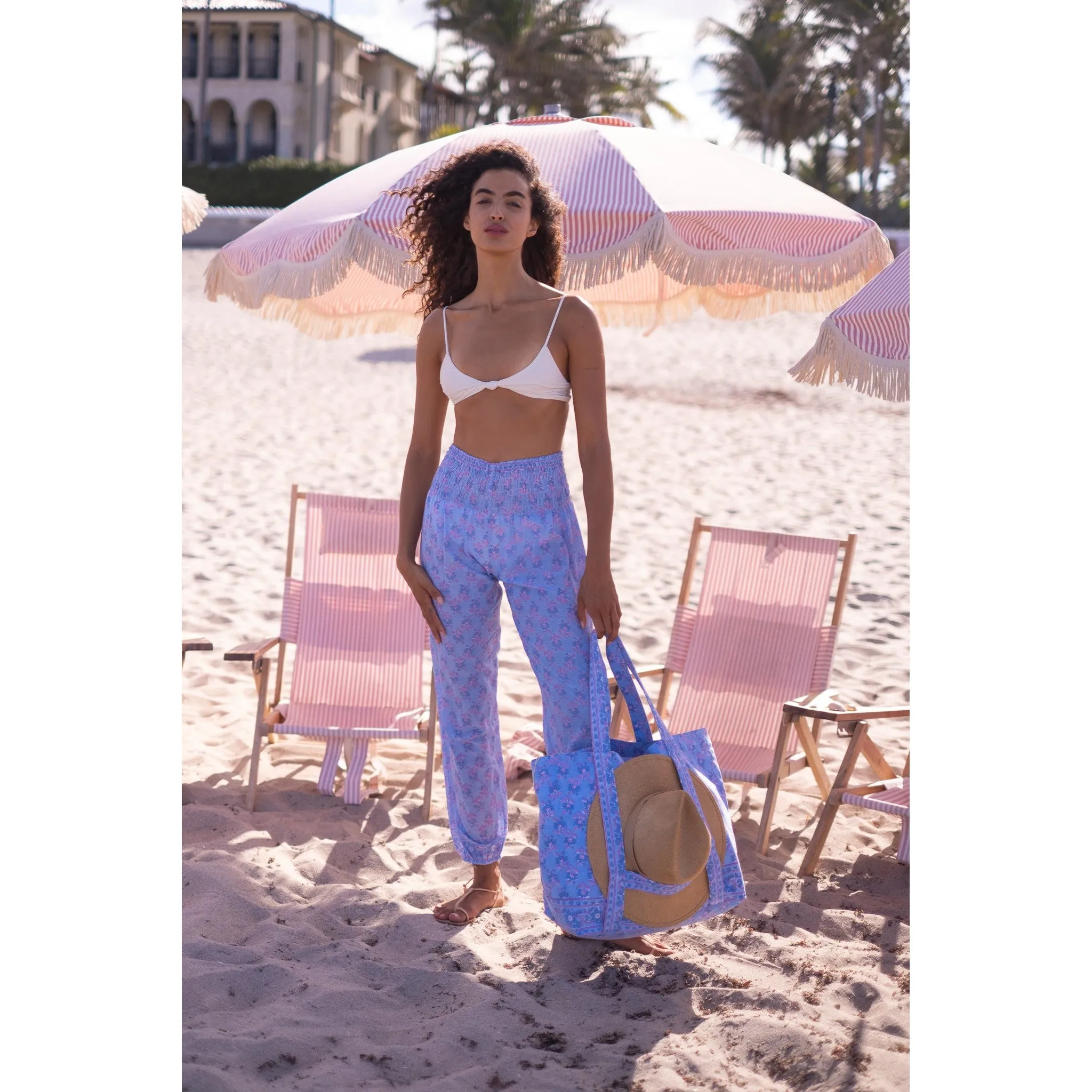 Smocked Pants