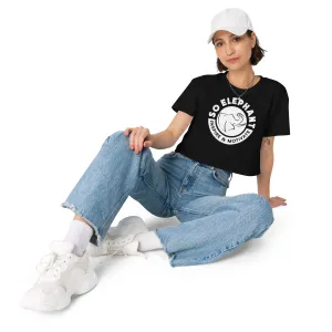 SO ELEPHANT WOMEN'S CROP TOP "INSPIRE & MOTIVATE"