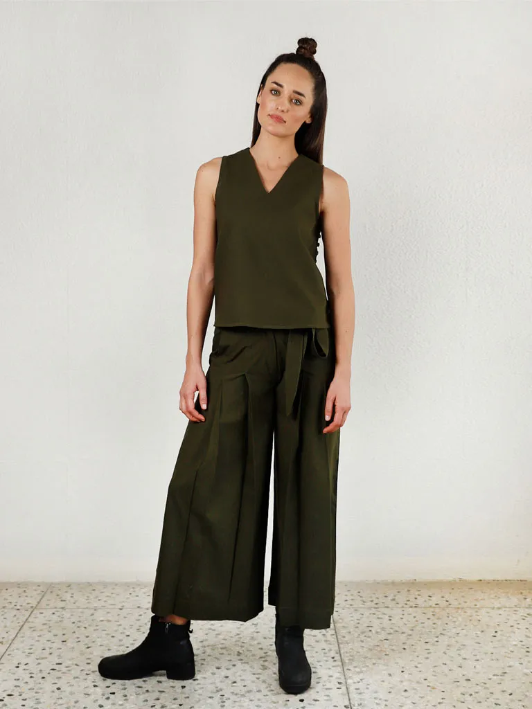 Solid Moon Olive Co-Ord