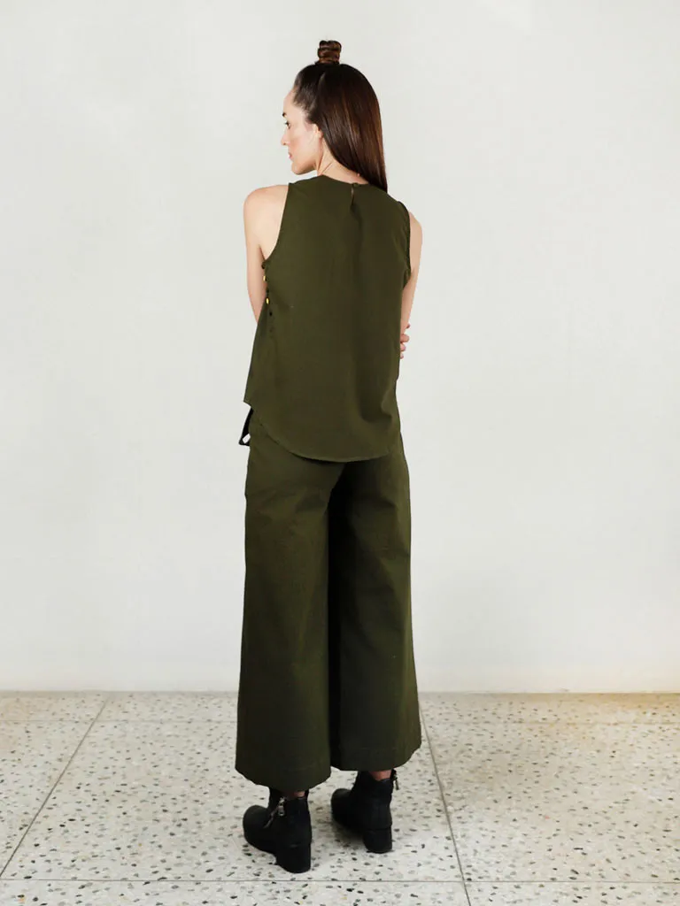 Solid Moon Olive Co-Ord