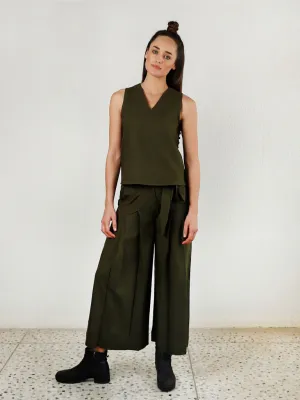 Solid Moon Olive Co-Ord