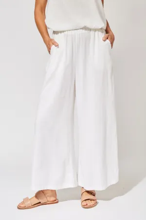 St Barts Crop Pant in Ecru by Haven