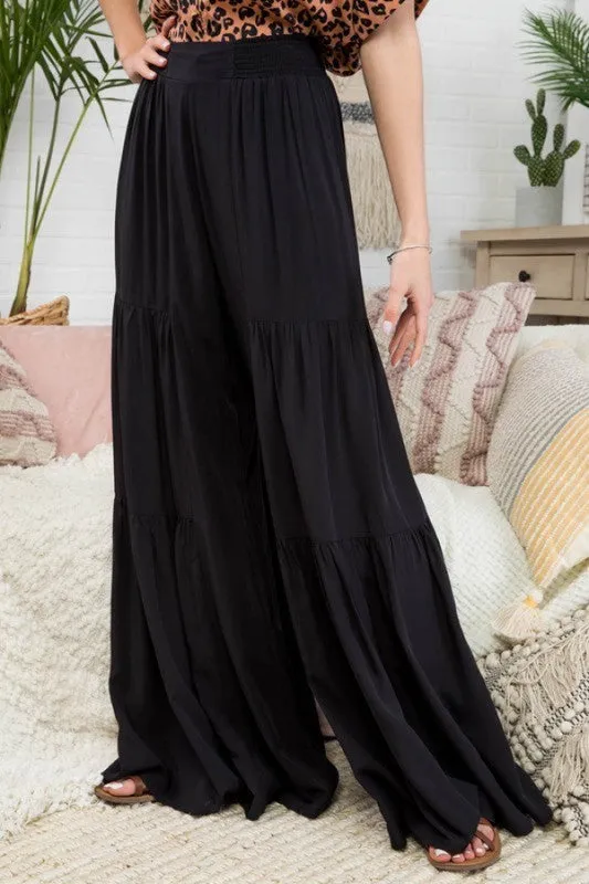 STARGAZER TIERED WIDE LEG PANT