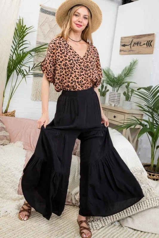 STARGAZER TIERED WIDE LEG PANT