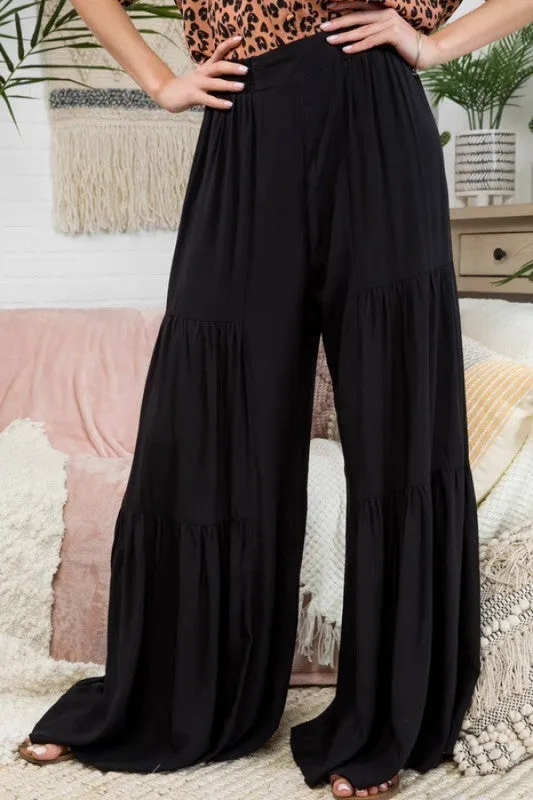 STARGAZER TIERED WIDE LEG PANT