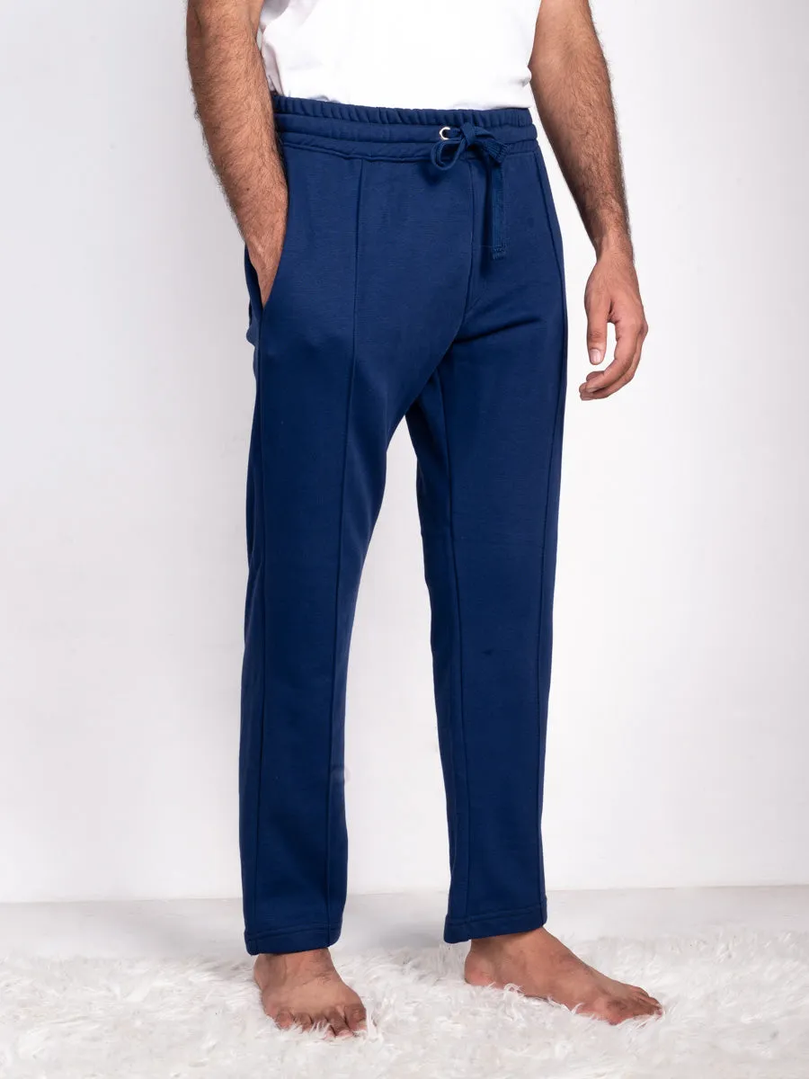 Steel Navy Relax Cotton Jogger Pants