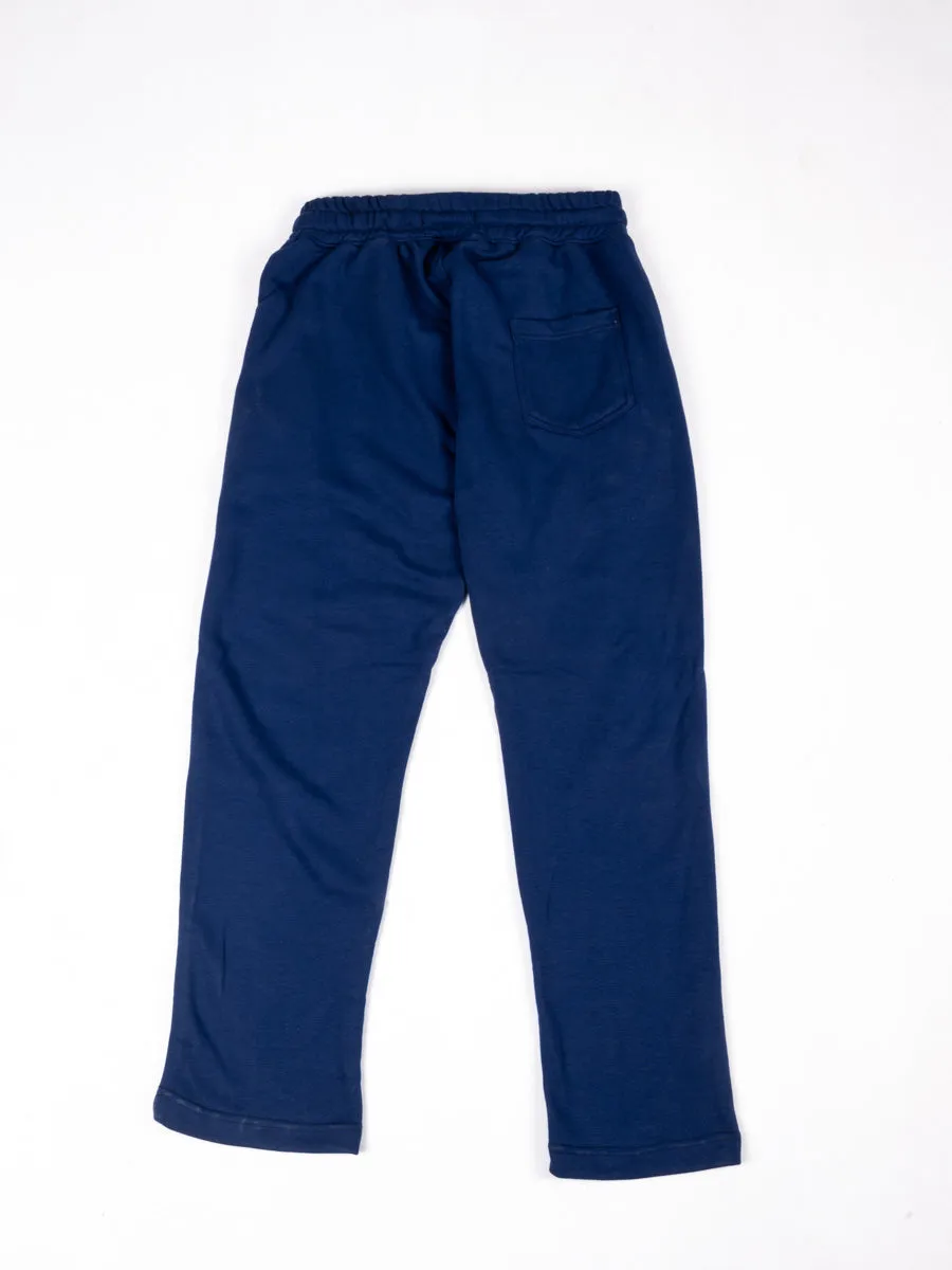 Steel Navy Relax Cotton Jogger Pants