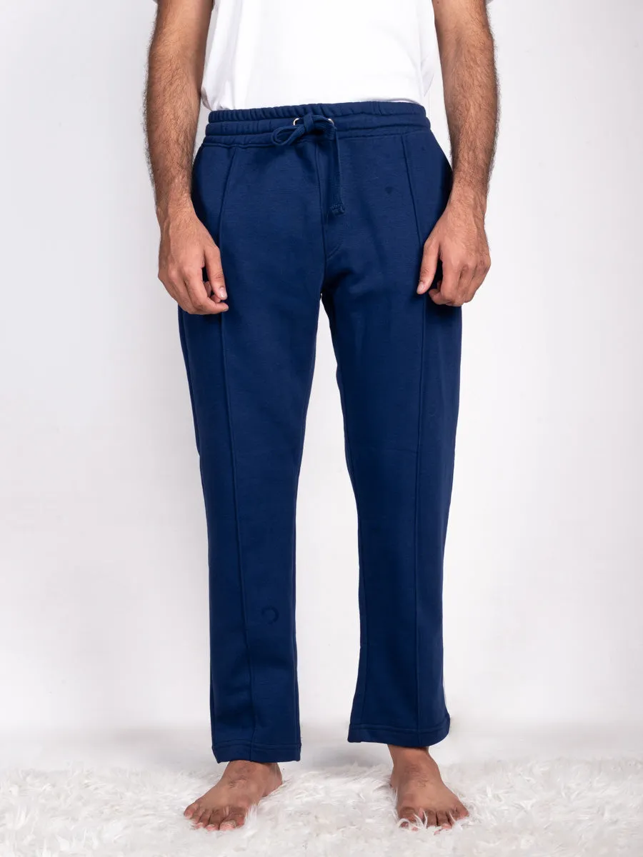 Steel Navy Relax Cotton Jogger Pants