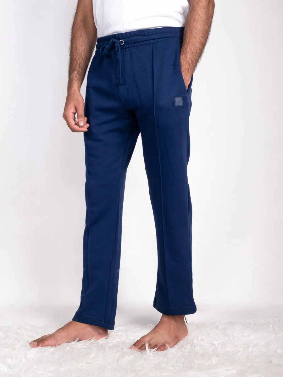 Steel Navy Relax Cotton Jogger Pants