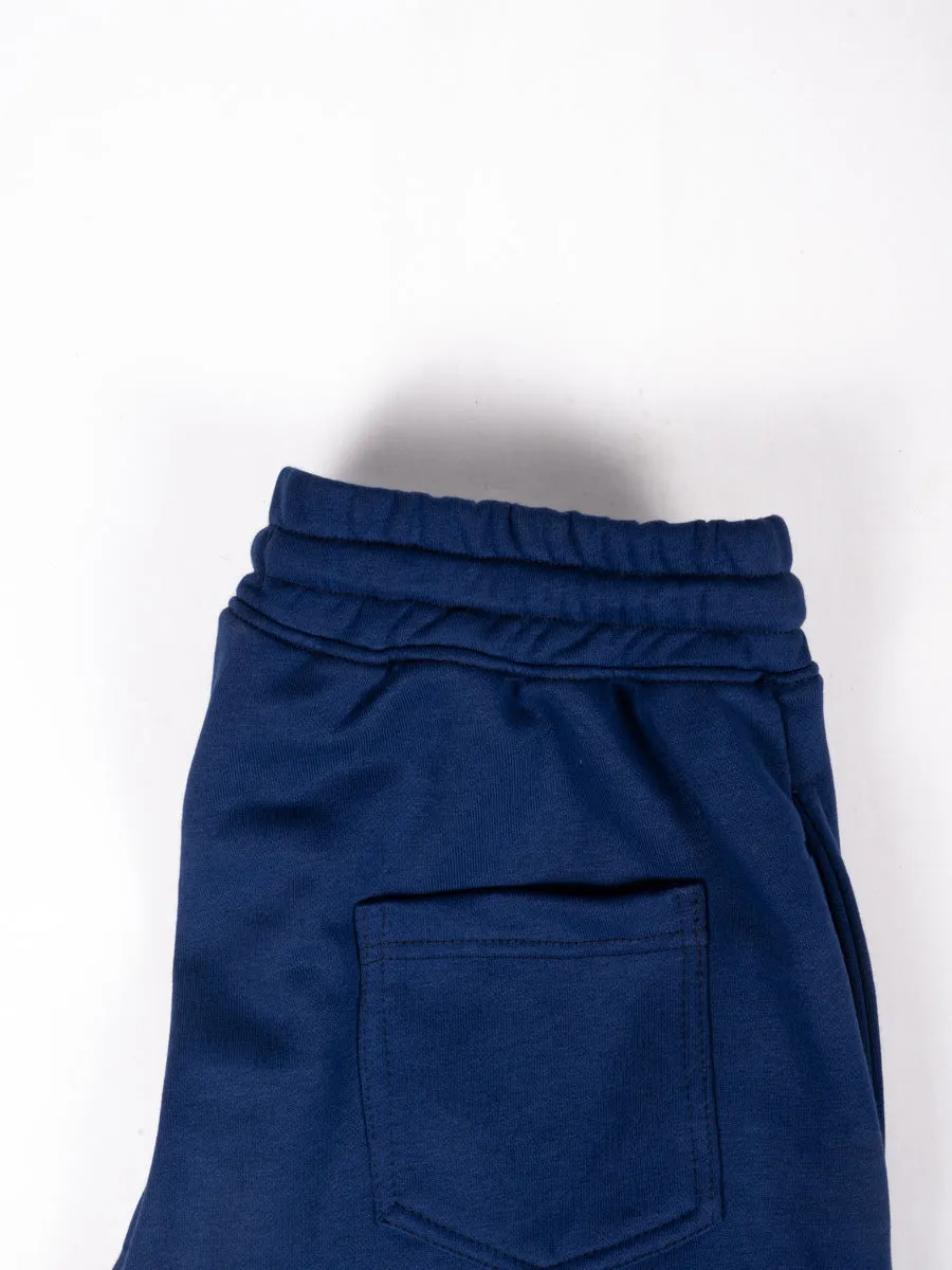 Steel Navy Relax Cotton Jogger Pants
