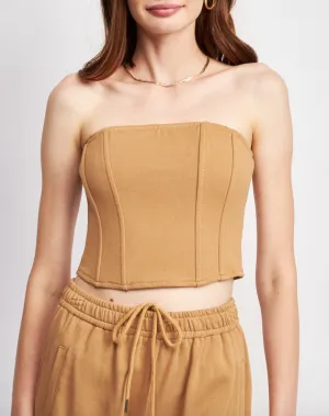 Strapless Bustier Top
