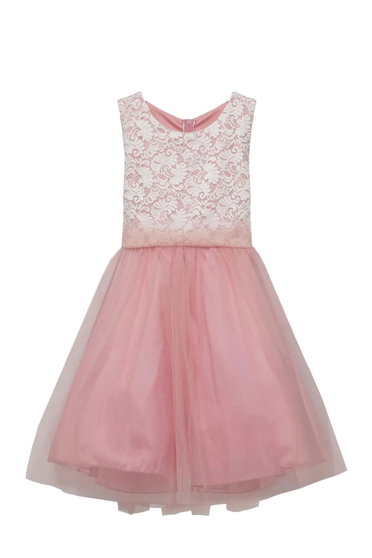 Stretch Lace Plus Size Girl Dress