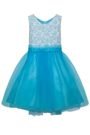 Stretch Lace Plus Size Girl Dress