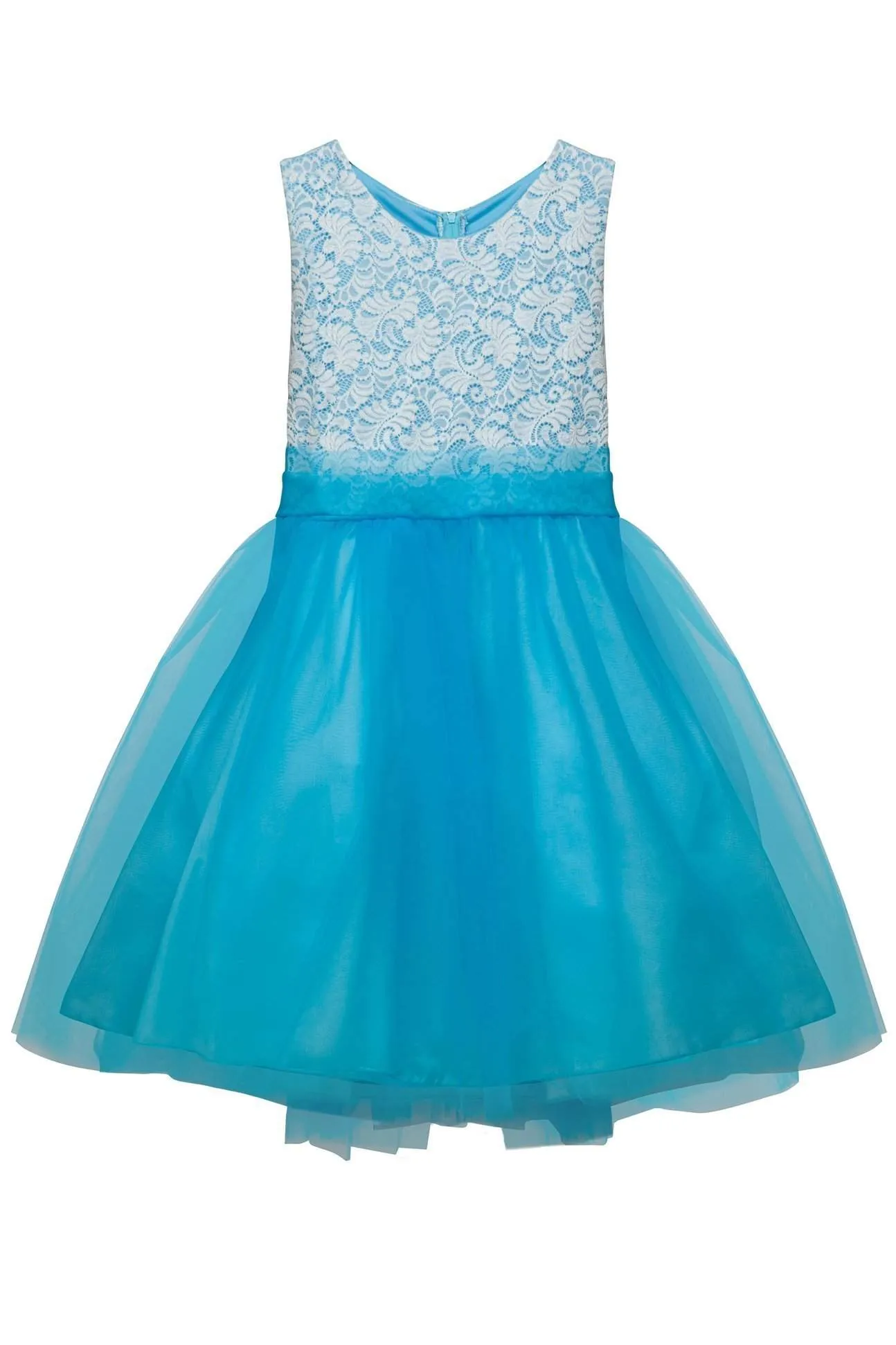 Stretch Lace Plus Size Girl Dress