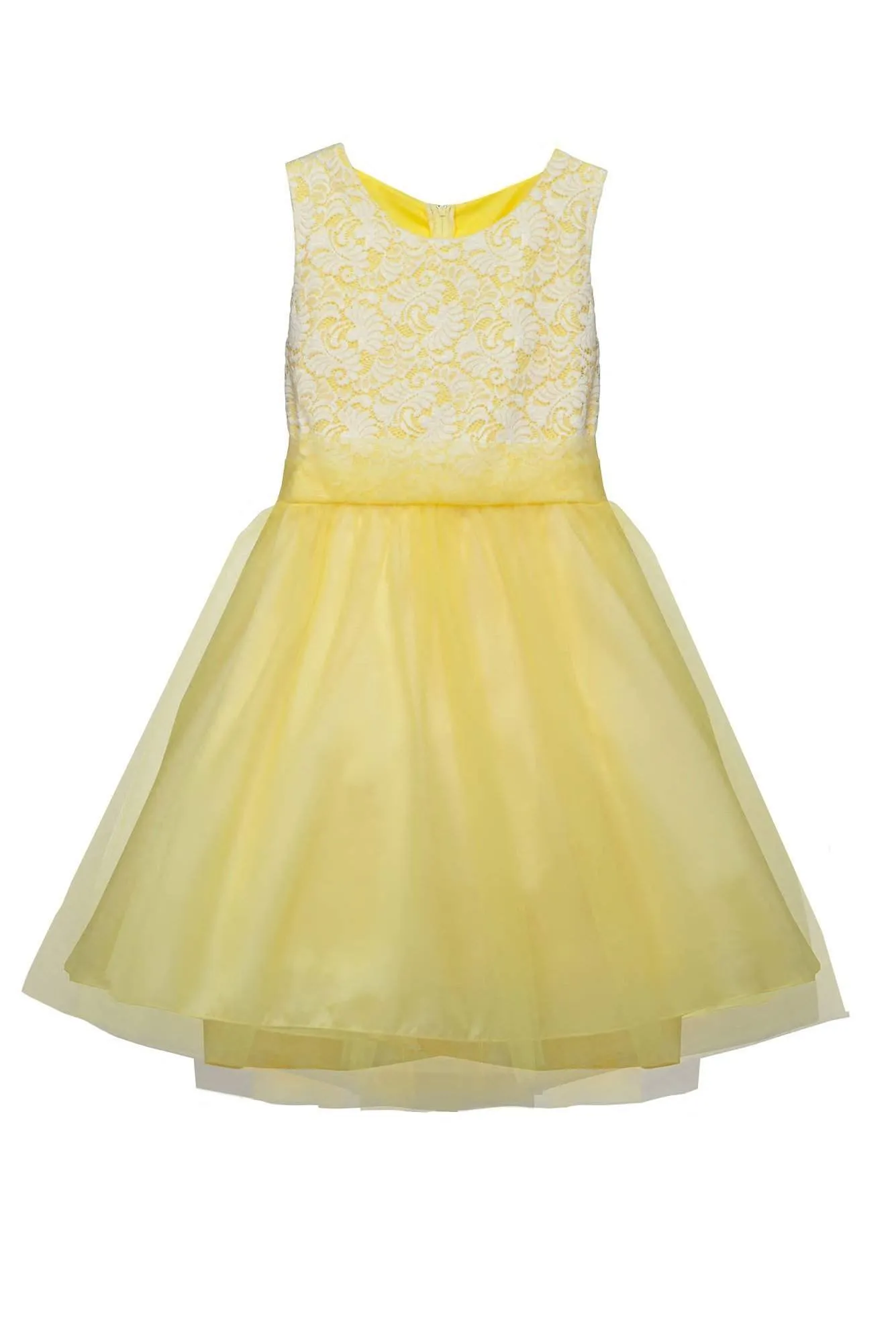 Stretch Lace Plus Size Girl Dress