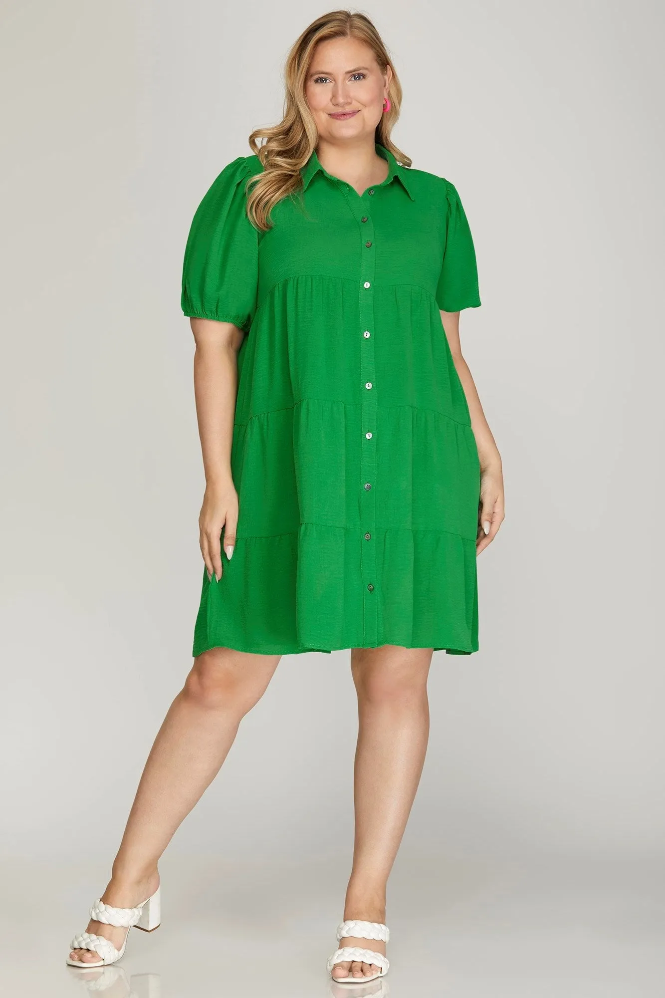 Sunday Brunch Tiered Dress