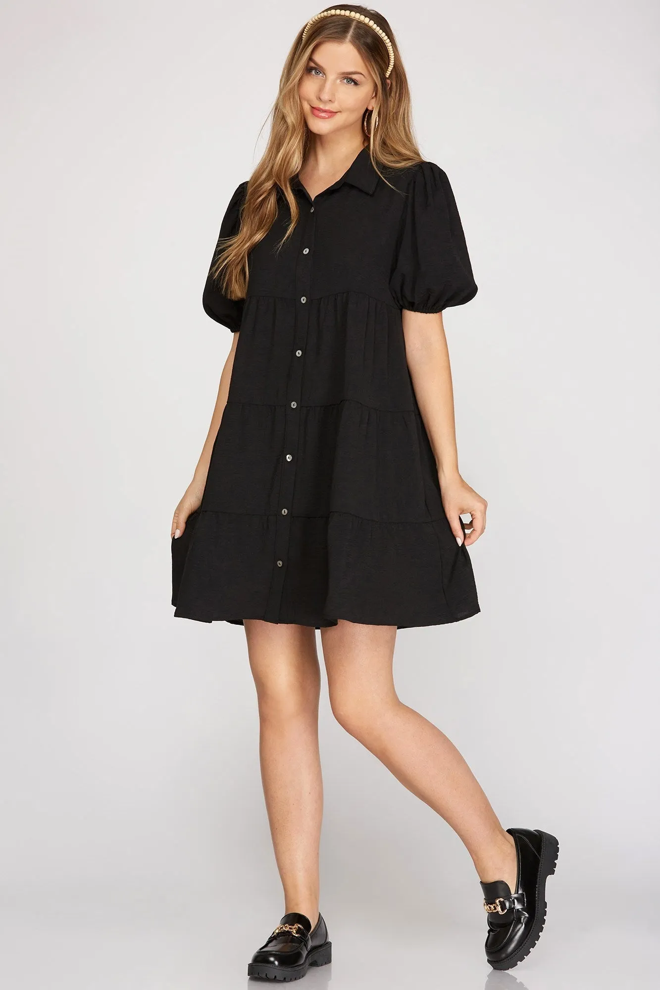 Sunday Brunch Tiered Dress